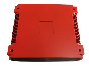 廣東散熱器供應商 壓鑄件 噴油紅色